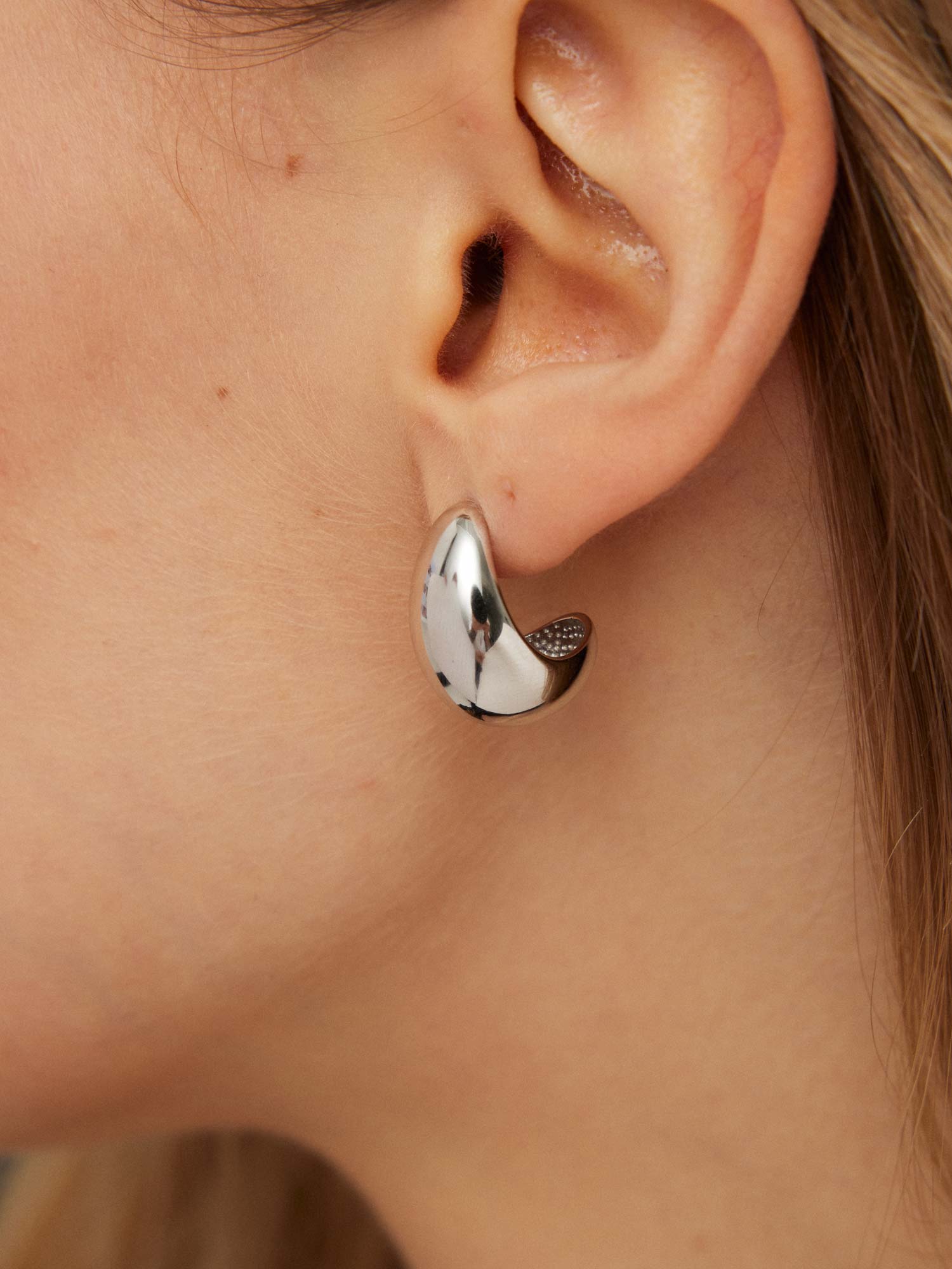 Plump Droplet Earrings