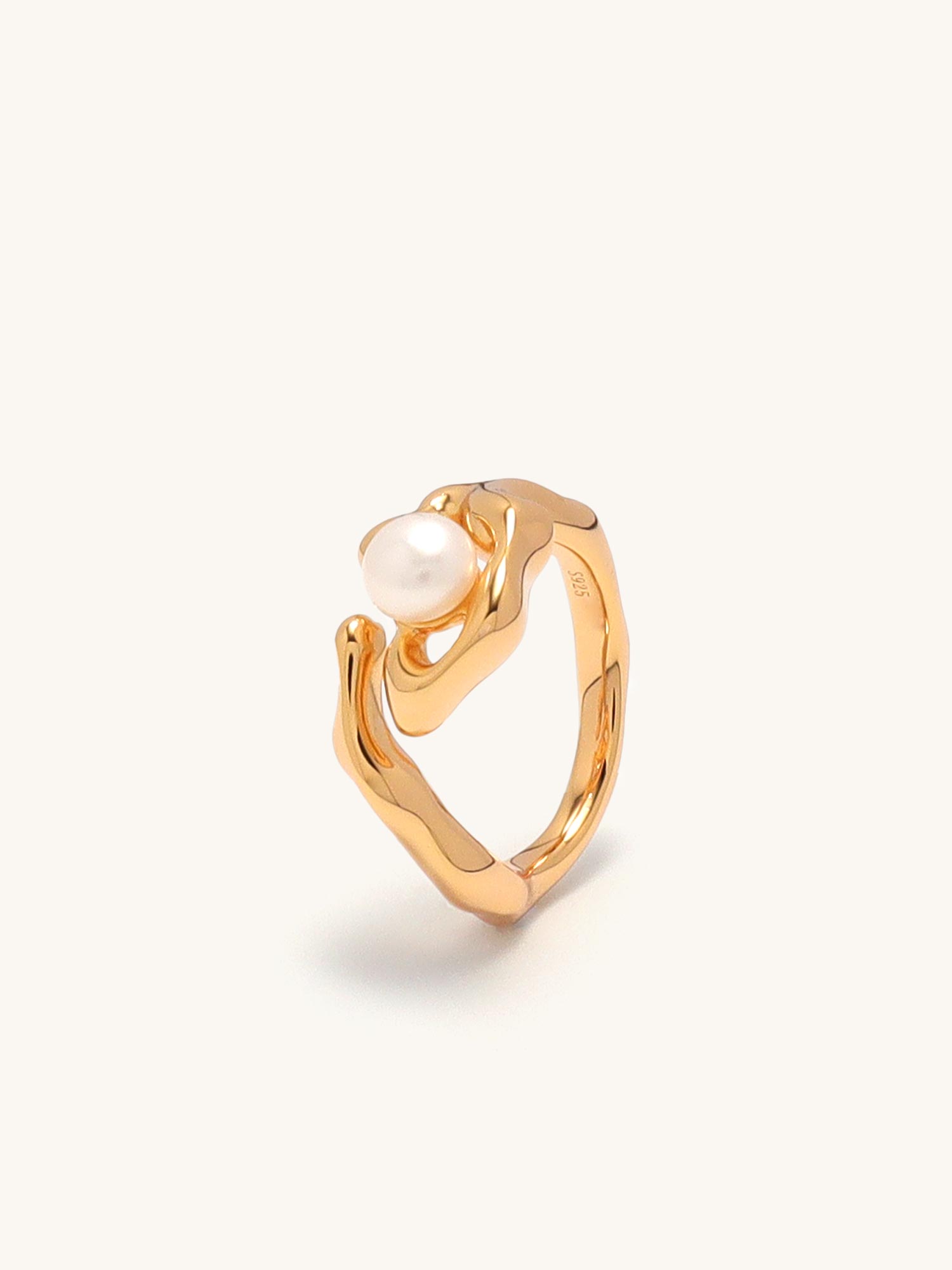 Olivia Pearl Stream Ring