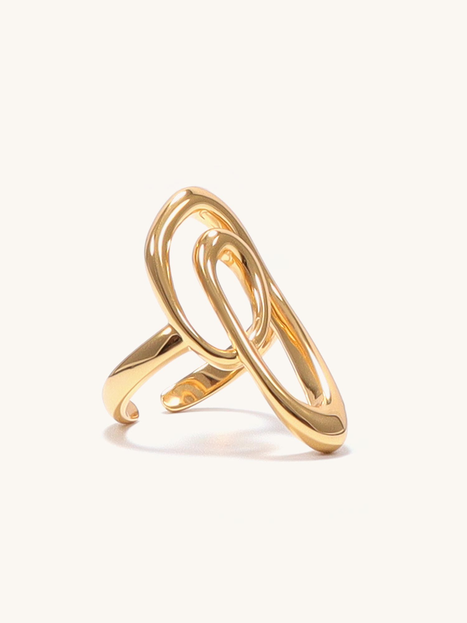 Chic Paperclip Ring