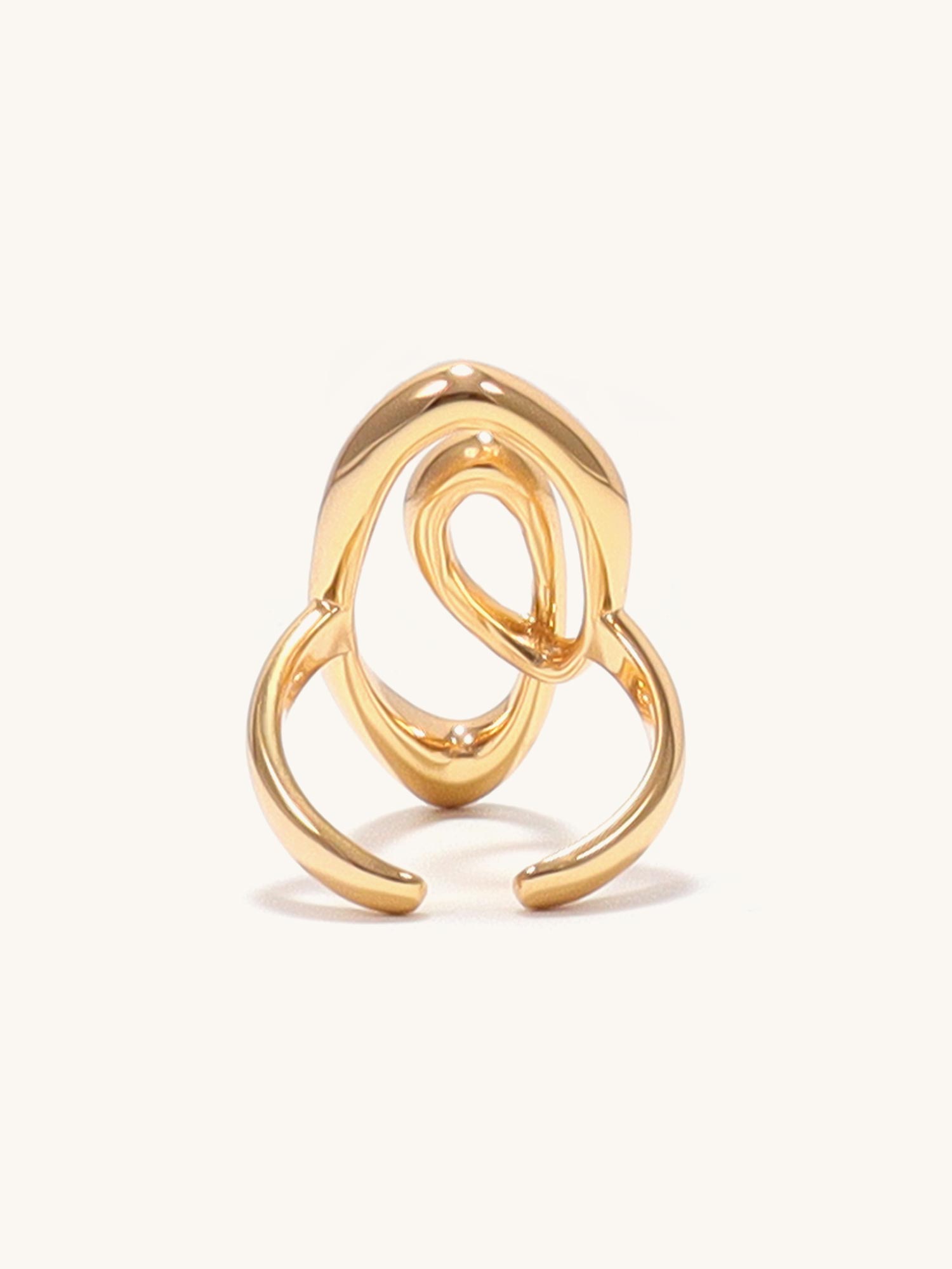 Chic Paperclip Ring