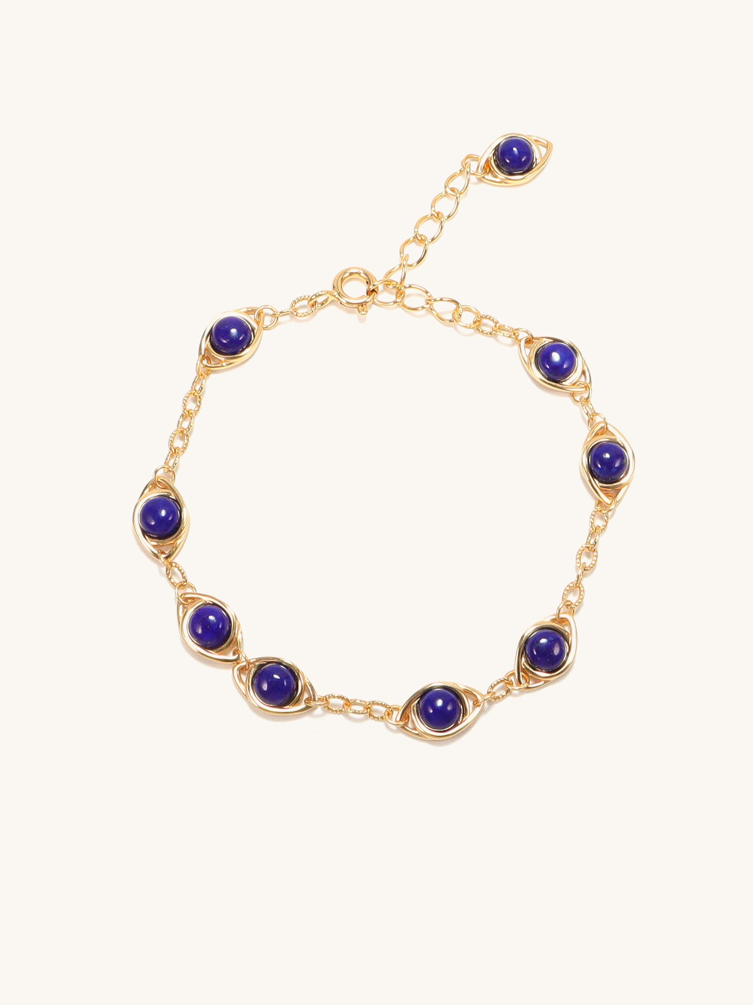 Lapis Lazuli Eye Bracelet