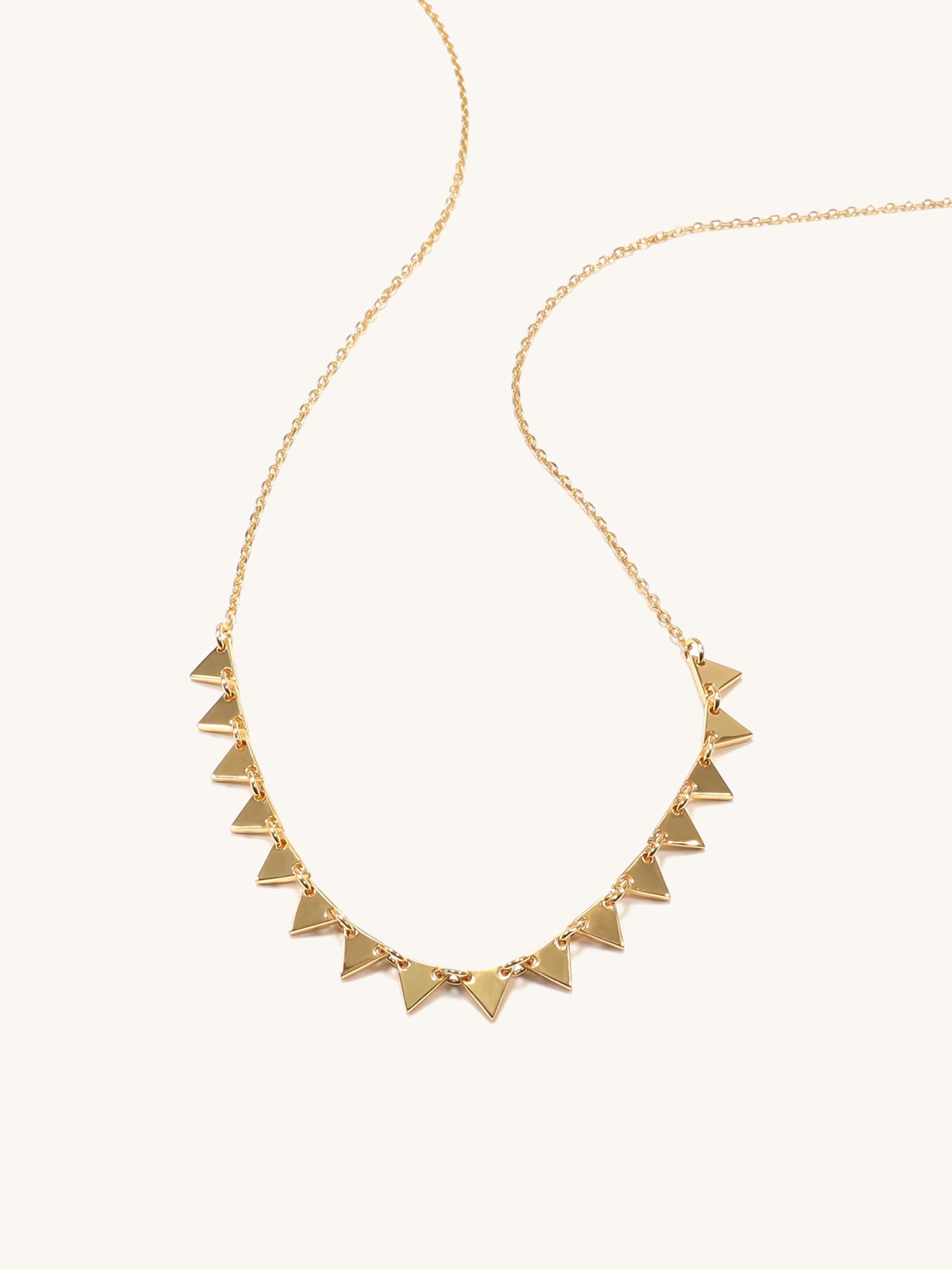 Triangle Droplet Necklace