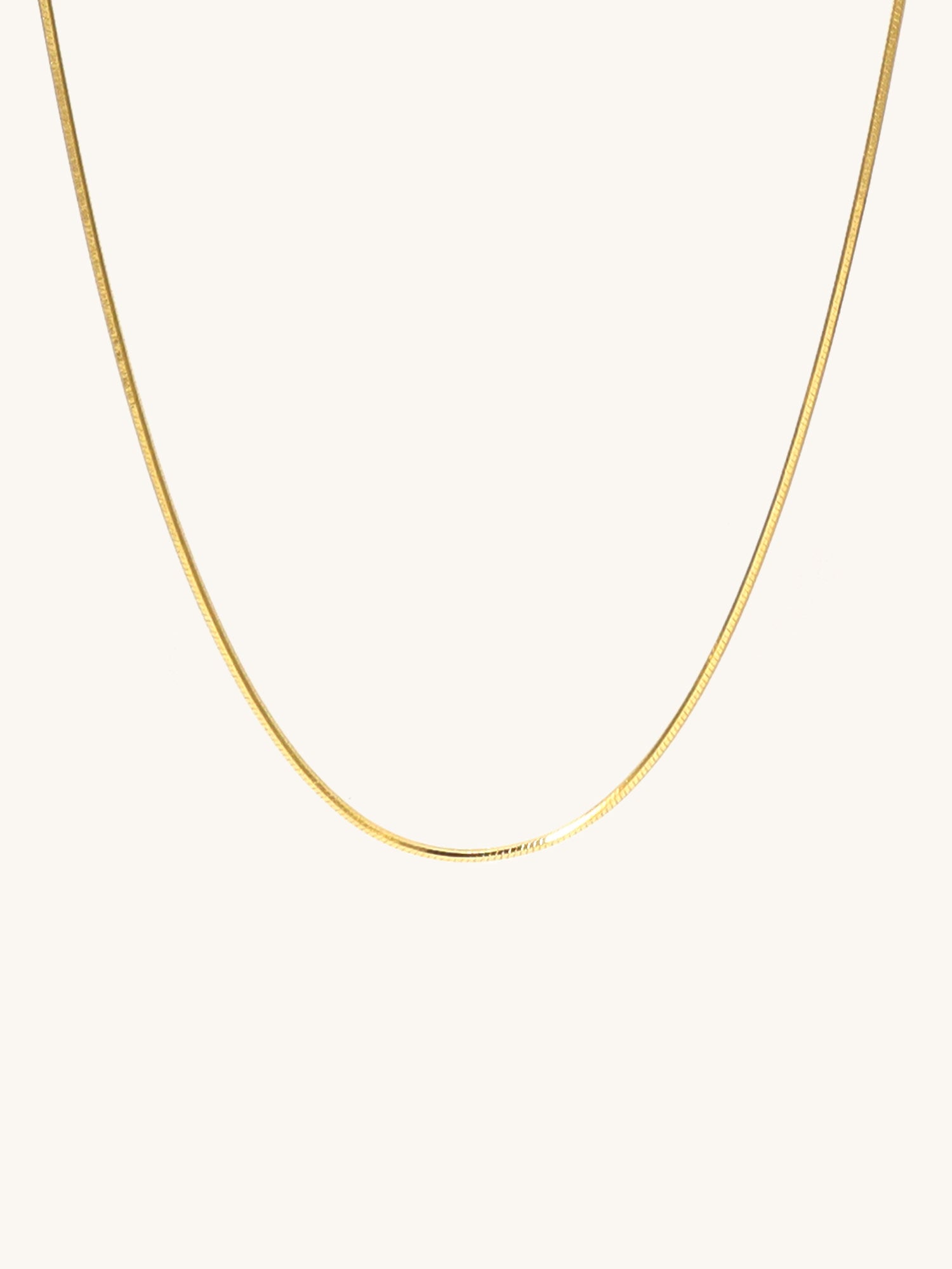 Octagonal Brilliance Chain Necklace